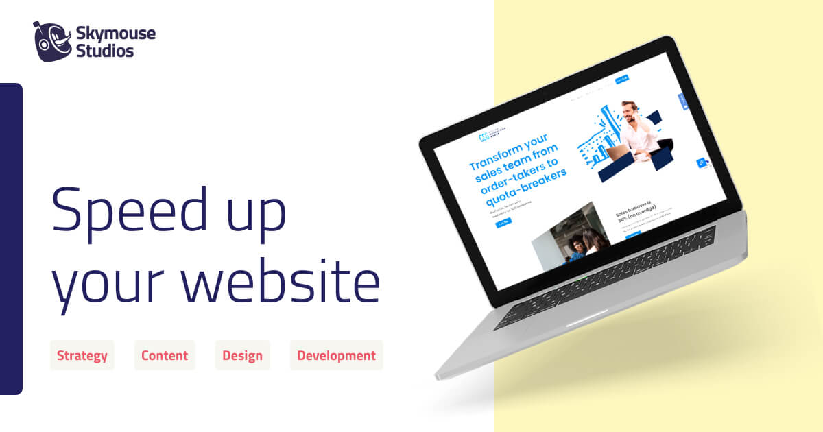 speed up your website with skymouse studios
